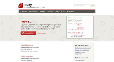 Ruby Language に対する画像結果