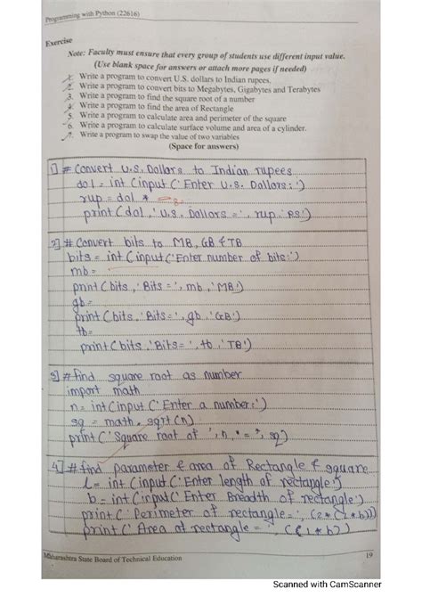 Afbeeldingsresultaten voor Python Lab Manual with Answers