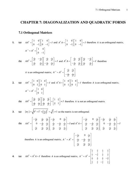 Image result for Diagonalization of Quadratic Form