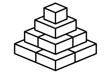 Image result for Pyramid Cube Pattern