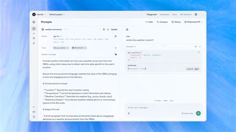 Openai API Platform に対する画像結果
