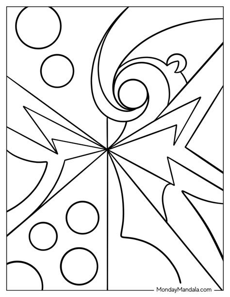 Image result for Abstract Shapes Coloring Pages