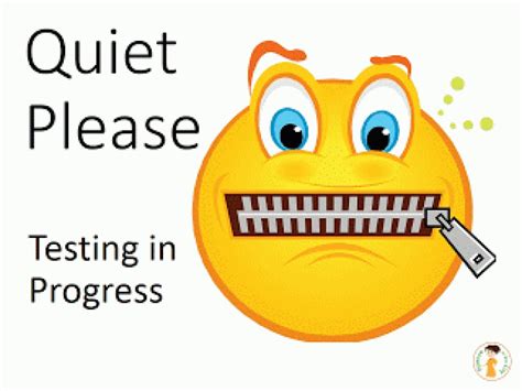 Toradh íomhá ar Shh Testing Sign