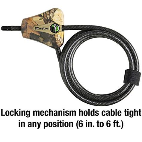 Toradh íomhá ar Master Lock Python Cable Lock Warning Sign