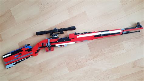 Toradh íomhá ar LEGO Sniper Tutorial Kar98k