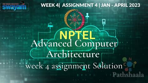 Toradh íomhá ar Computer Architecture NPTEL