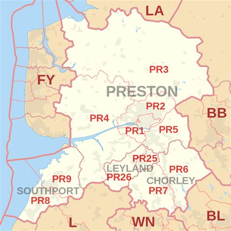 Preston Postcode Map に対する画像結果
