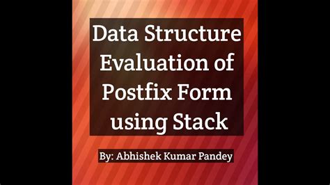 Image result for Evaluation of Postfix Using Stack