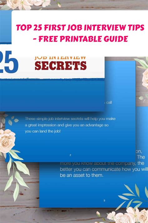 First Interview Tips に対する画像結果