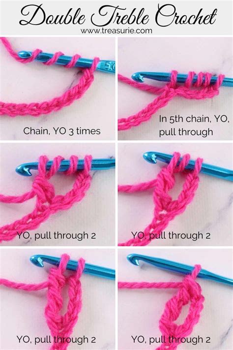 Image result for Double Crochet Turning Stitch