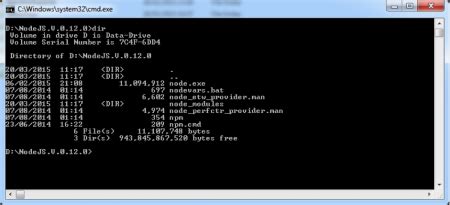 خطوات Create Node.js in Cmd に対する画像結果