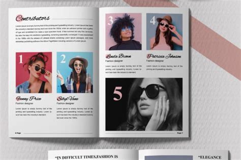 Fashion Magazine Layout Design 2023 Graphic by MightyDesign · Creative ...