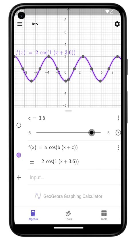 GeoGebra Graphing に対する画像結果