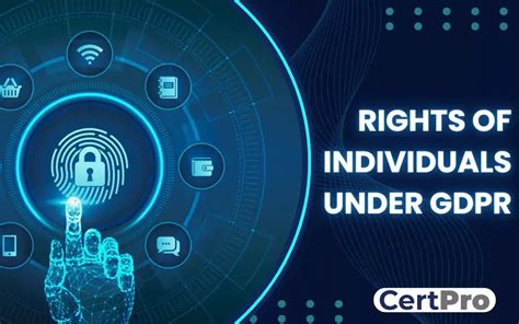 تصویر کا نتیجہ برائے Gdpr Individual Rights