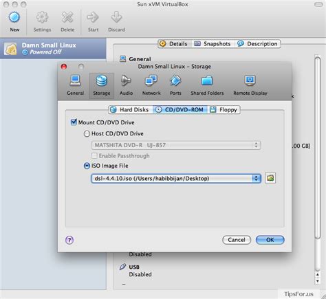 Toradh íomhá ar Boot From DVD VirtualBox