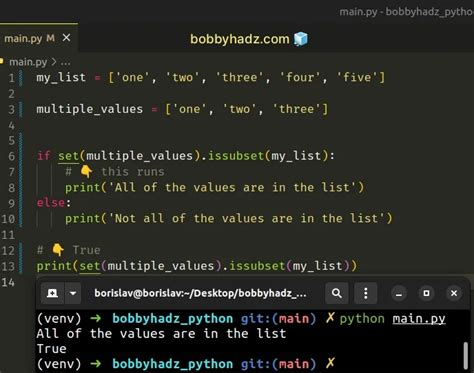 Image result for Check If Present in List Python
