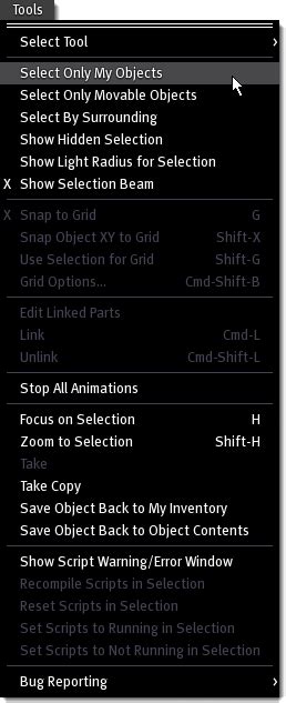 Toradh íomhá ar Select Tools Menu