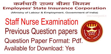 Image result for ESIC Question Paper
