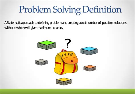 Image result for Definition of Problem Solving
