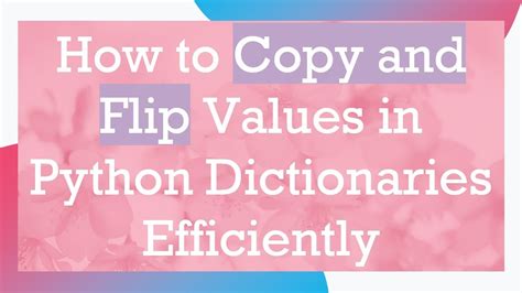 Image result for How to Invert a Dictionary in Python