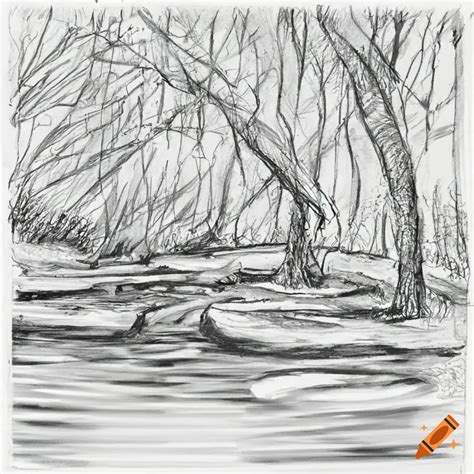 Image result for Spring Water Drawing