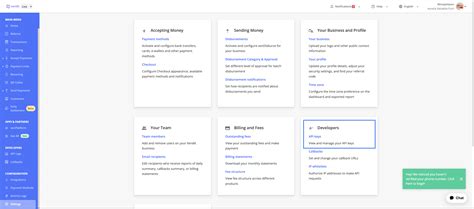 Image result for API Key Page Design
