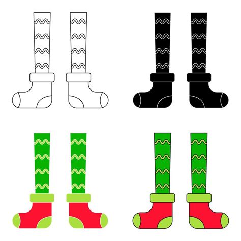 Image result for Elf Foot Pattern