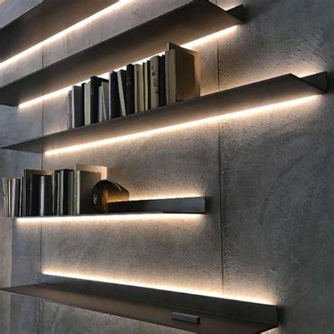 Image result for LED Floating Bookshelves