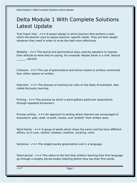 Image result for Delta Module One Example Done Cambirdge