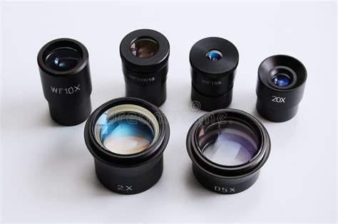Image result for Different Lens On a Microscope Labeled