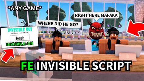 Toradh íomhá ar Roblox Invisible Script Works