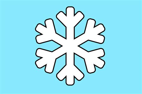 Image result for How to Draw Snow Flakes Easy