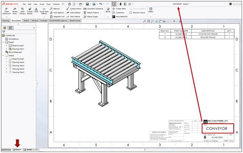 Image result for SolidWorks Drawing Properties Table