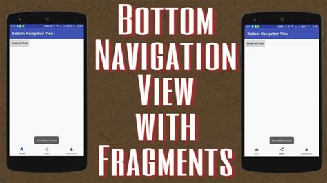 Toradh íomhá ar Bottom Navigation View Android