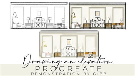 Toradh íomhá ar How to Draw Layout Plan in Procreate