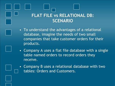 Image result for Flat File and Relational Database Differences
