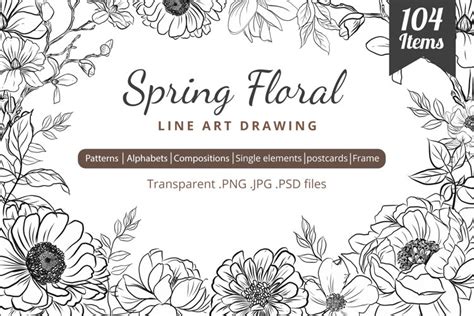 Image result for Spring Simple Line Drawing