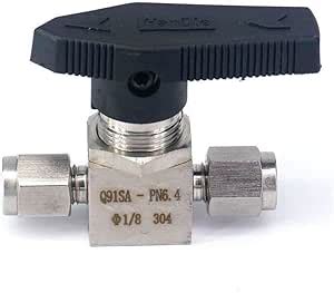 Image result for Compression Fitting Shut Off Valve