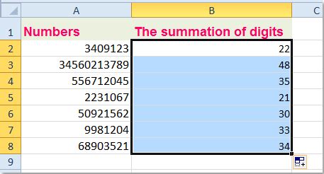 Image result for Number of Digits Excel