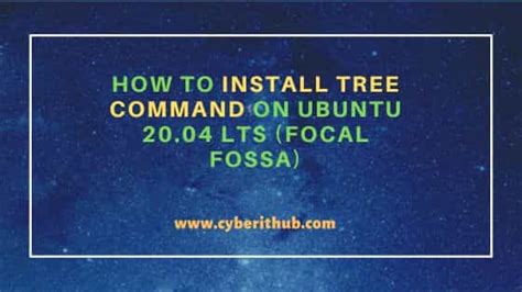 Image result for Install Tree in Linux