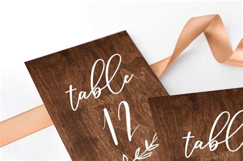 Image result for Rustic Wedding Table Numbers