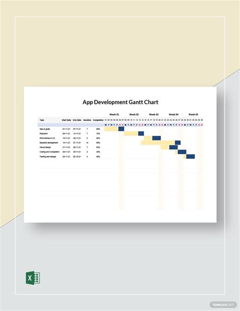 Image result for Gantt Chart for Development Excel