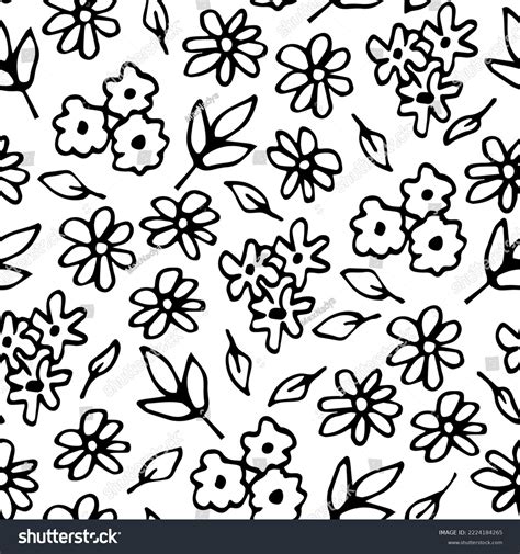 Toradh íomhá ar Simple Vector Flower Patterns