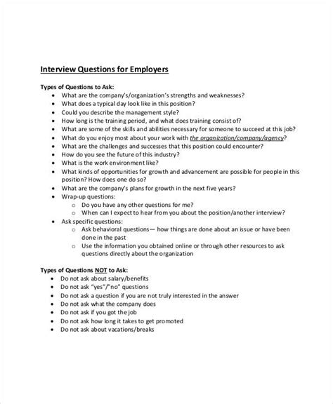 Image result for Interview Questionnaire Sample