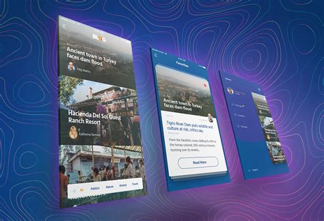 Blog Web App UI に対する画像結果