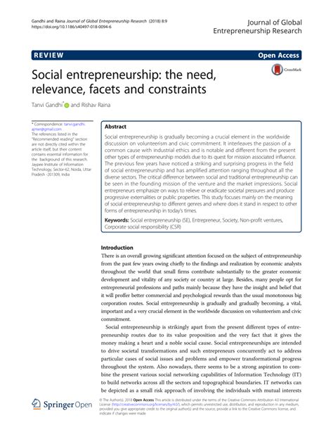 Afbeeldingsresultaten voor Social Entrepreneurship Models PDF