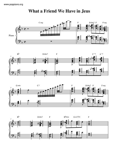 Toradh íomhá ar What a Friend I Have in Jesus