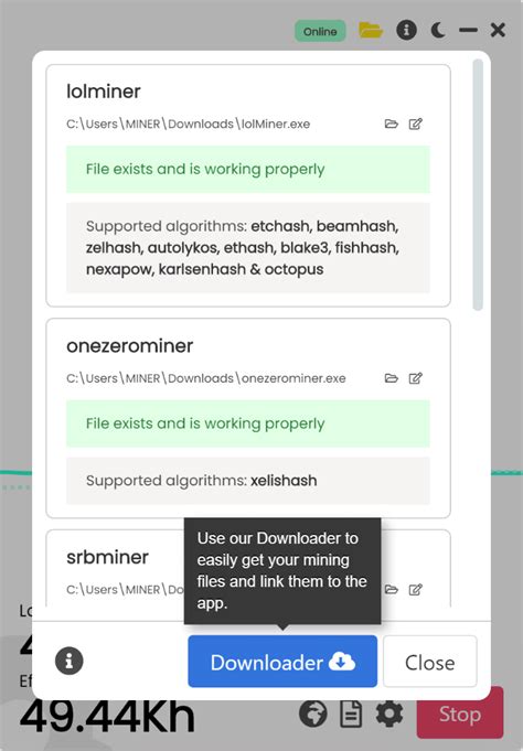 Examples of Parameters for Unmineable に対する画像結果