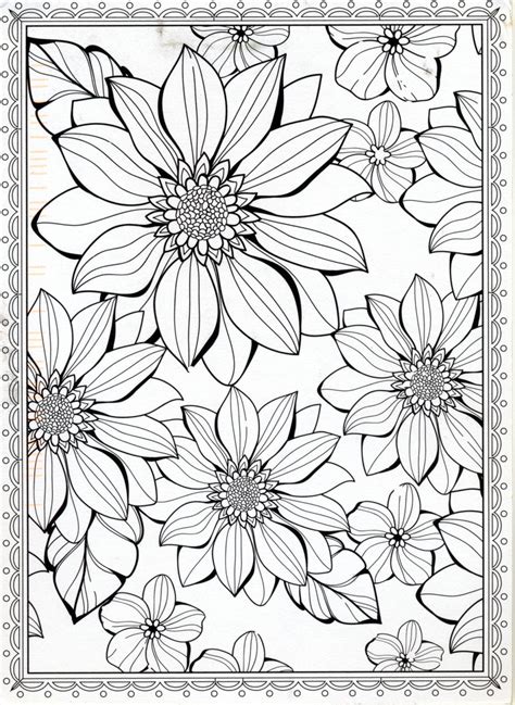 Image result for Flower Coloring Sheets Printable