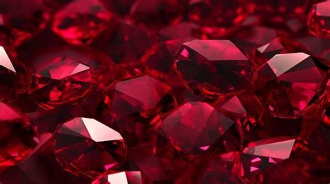 Toradh íomhá ar Ruby Red Background